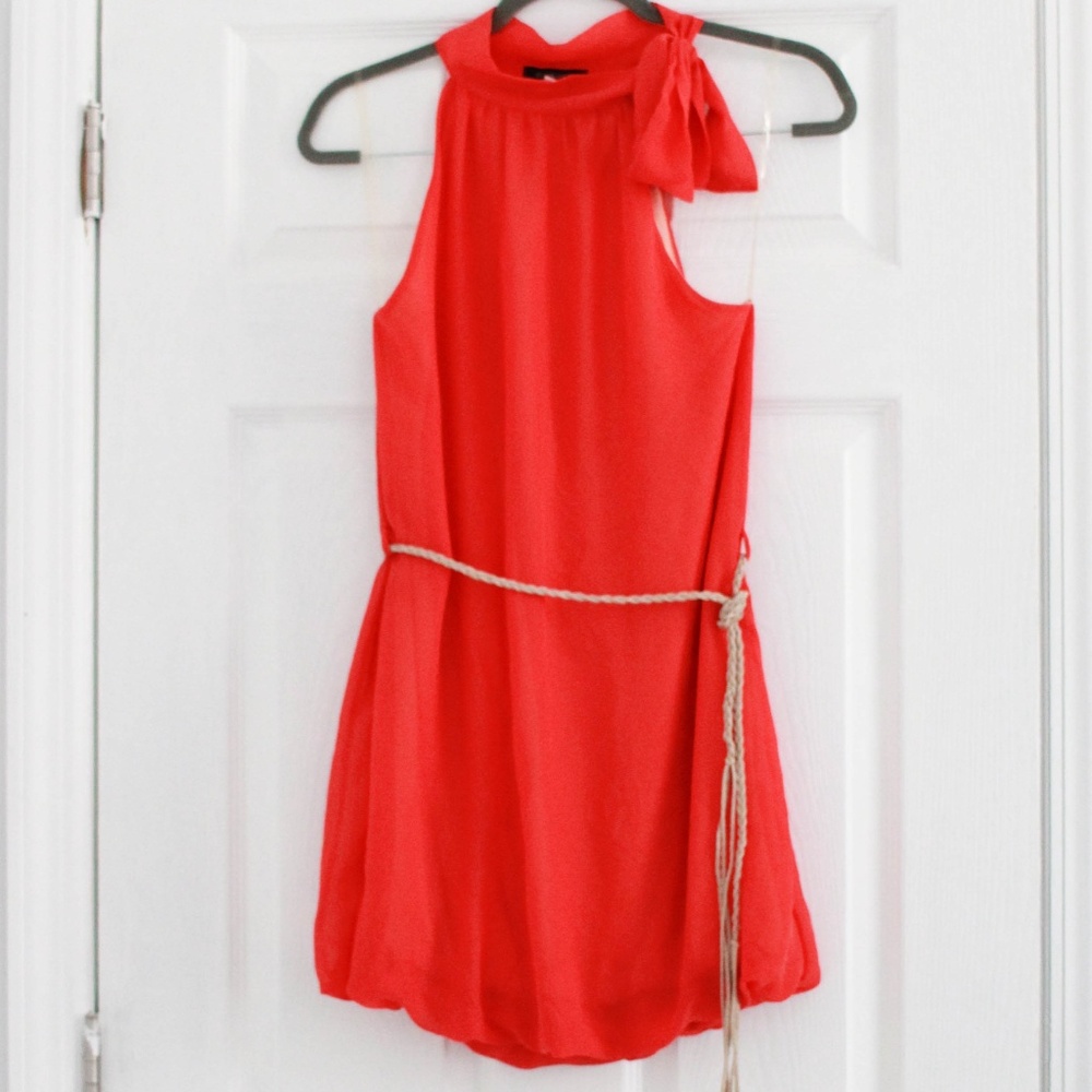 CORAL MINI DRESS